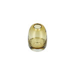 Glass Vase Amber Dia12Xht:18 Cm image number 3