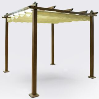 Pergola Aluminium Gazeebo 3*3*2.2 m(H)