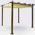 Pergola Aluminium Gazeebo 3*3*2.2 m(H) image number 2