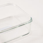 Glasslock square food container 900ml image number 4