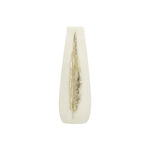 Feather Gold Ceramic Vase 14.5*11.5*42 cm image number 0