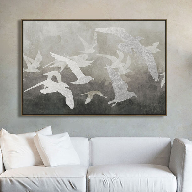 Homez Framed Canvas Wall Art 100*80*4Cm image number 0