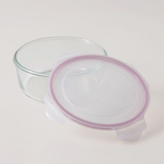 Glasslock round glass container 950ml