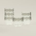 Dallaty glass coffee cup set 6pcs image number 5