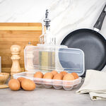 Alberto Plastic Egg Case Transparent image number 0