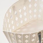 Cottage collapsible plastic laundry basket 26L, white image number 3