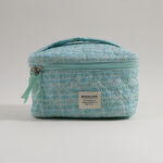 بنتولا حقيبة تخزين مكياج قماشية 23.5*16*15سم، أخضر image number 0