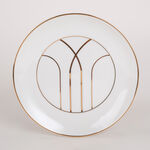 La Mesa 4 pcs white bone porcelain side plate image number 1