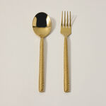 Manuscript 16 Pcs Cutlery Set Gold Color image number 2