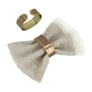LA MESA 2 PCS NAPKIN RINGS SET 7x4x2CM