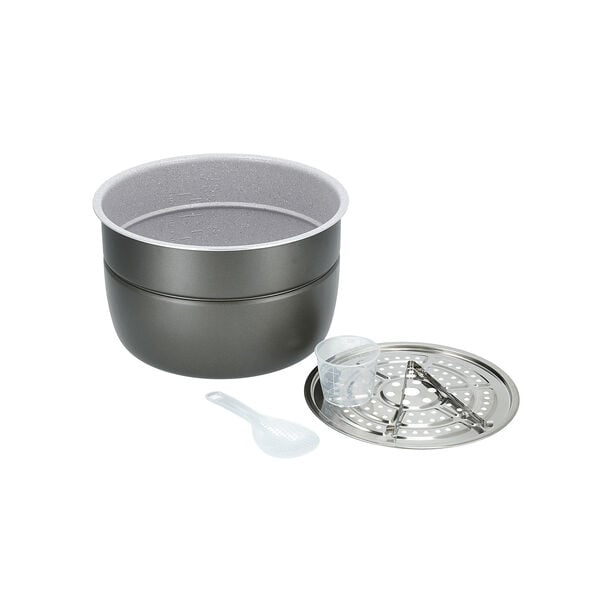 Alberto Pressure Cooker 1600 W 12 L Granite Inner Pot Silver and Black image number 5