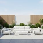 Homez Aluminum Memphis Sofa Set Of 4Pcs, image number 0
