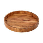 Tray Wood Arabesque Round image number 3