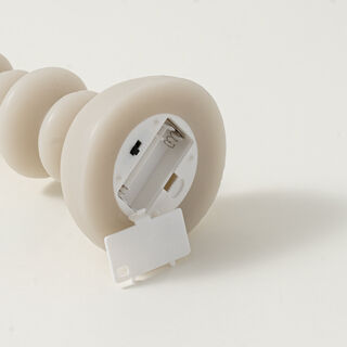 Homez Forming Candle 9.5*32Cm Soy Wax, Beige