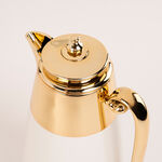 Dallaty set of 2 steel vacuum flask beige & gold 1L image number 1
