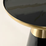 Homez Side Table Metal Gold, 40*40*45Cm image number 1