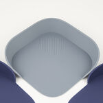 طقم صواني تجهيز وجبات بلاستيك 4 قطع image number 1