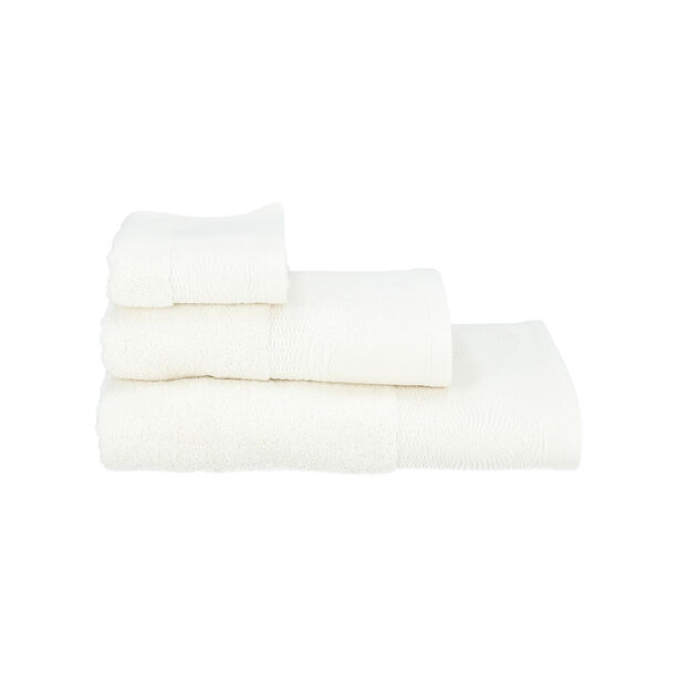 Cotton embroidered beige bath towel,70*140 cm image number 3