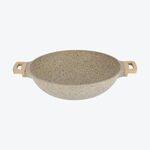 Alberto Deep Fry Pan Granite 33 cm With Cover image number 4