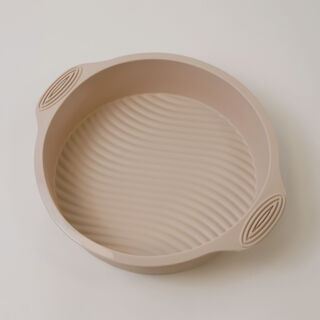 Alberto silicone round cake mould 29.5*25*6cm, cream
