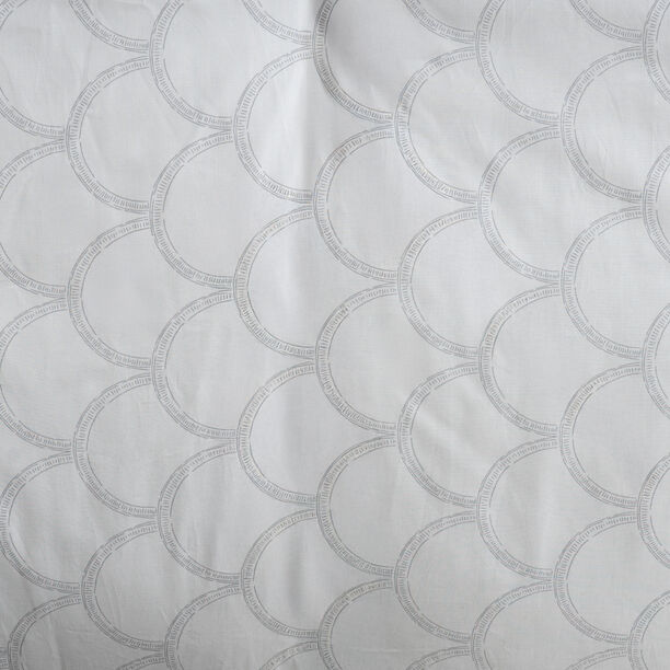 Cottage 4pc cotton twin comforter set 240*160cm, geo grey pattern image number 3