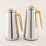 Dallaty Eve Set Of 2 Steel Thermos Chrome & Gold image number 0