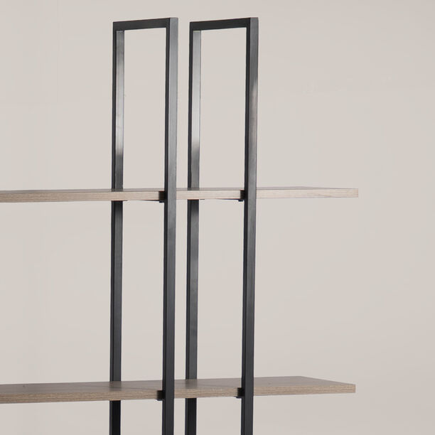 Homez wooden bookshelf 120*34*180cm image number 1