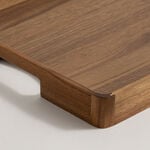Dallaty rectangular acacia wood serving tray 37*30.6*4cm, brown image number 3