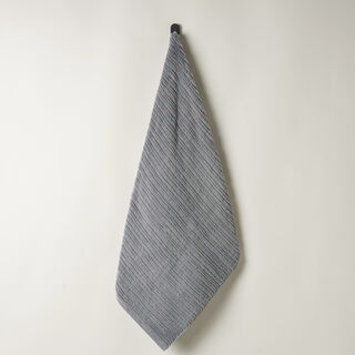Boutique Blanche jacquard cotton bath towel, blue, 140*70cm