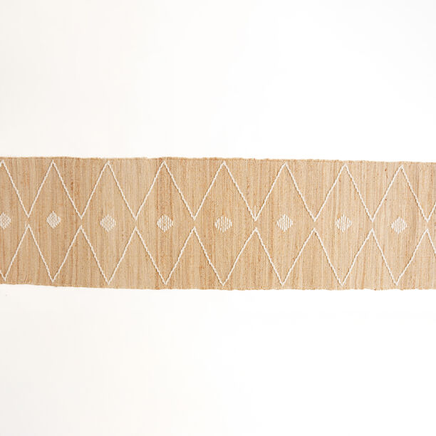 كوتاج مفرش طاولة جوت بمقاس 60*240سم image number 0