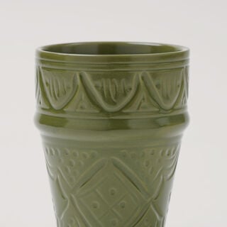 Dallaty Moroccan Tea Cup Dark Green, 6 Pieces