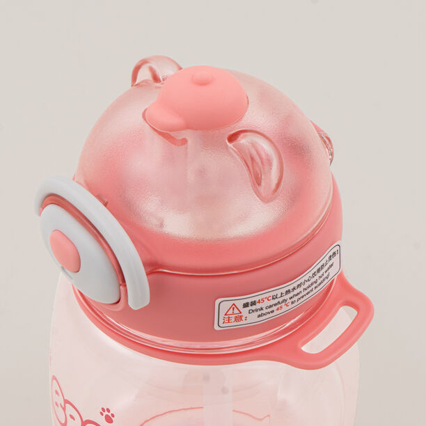 Pentola plastic water bottle 720ml, pink image number 4
