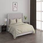 طقم غطاء لحاف قطن 3 قطع من كوتاج 130*200سم كريمي image number 0