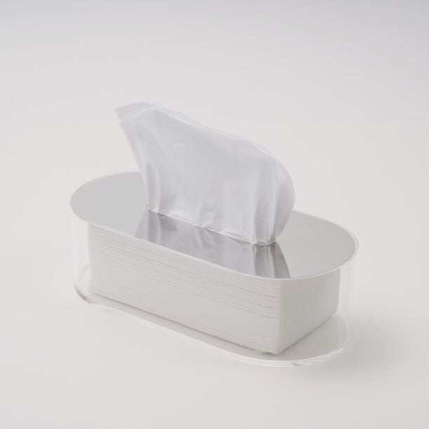 Marjan Collection Homez Tissue Box, Silver image number 0