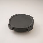 Brabantia plastic lunch bowl 1L 21.5*21.5*6cm dark gray image number 0