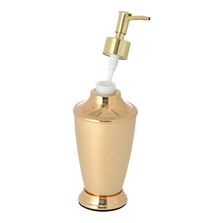 Metal Lotion Dispenser Gold Finish