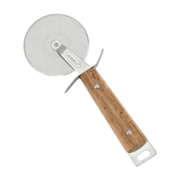 Alberto Pizza Cutter With Wooden Handle image number 0