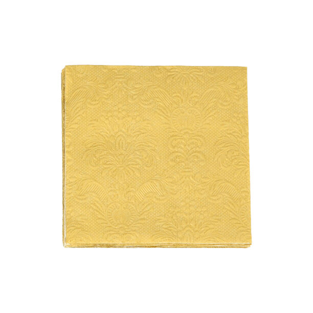 Elegance Serving Napkins Cocktail Paper Square Gold  image number 1