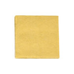 مناديل ورقية مربعة الشكل لون ذهبي من الجانس  image number 1