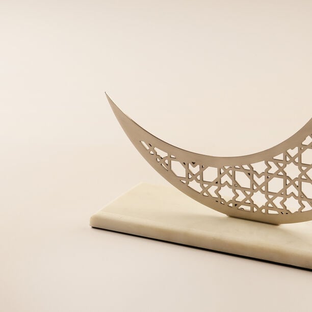 Homez Ramadan Decorative Crescent Design with Base, 32*9*29.5Cm image number 1