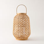Designers made bamboo lantern, beige 27*39cm image number 0