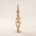 هومز قطعة ديكور رمضانية من الزجاج، رمادي 8.5*8.5*39سم image number 0