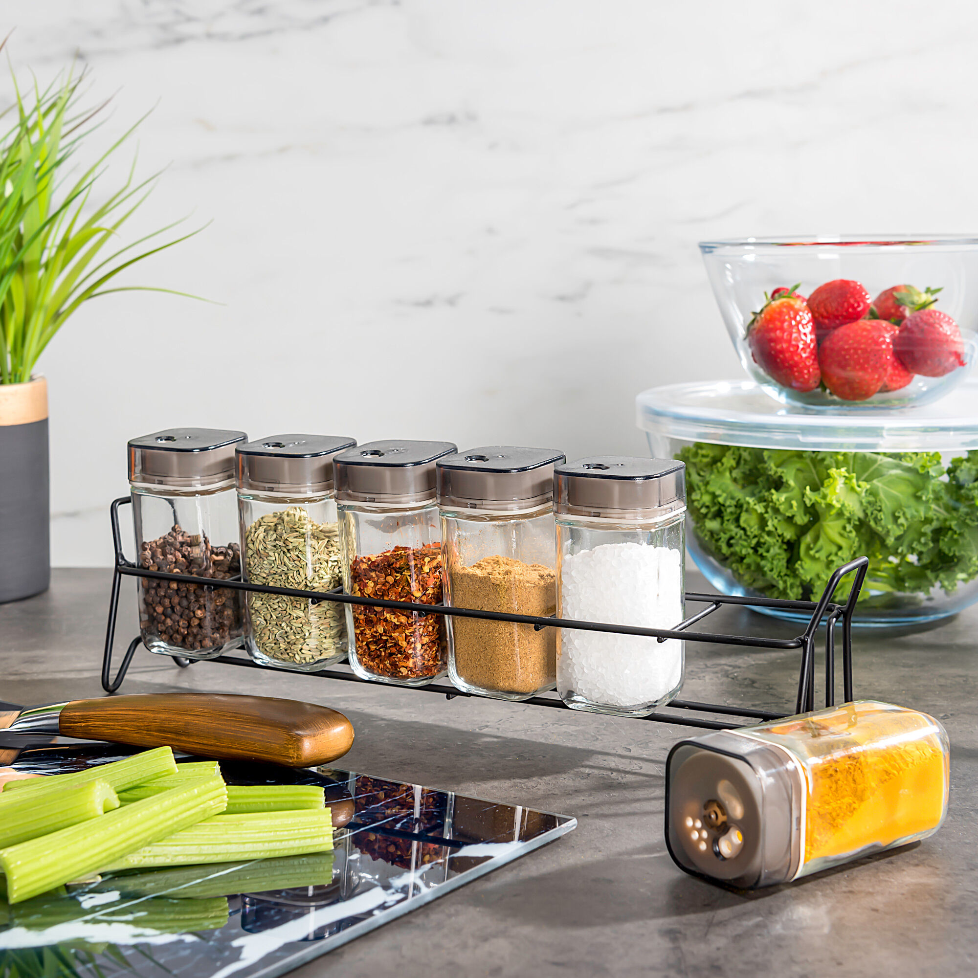 Spice jar sales set online