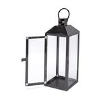 Steel Lantern Black Medium image number 1