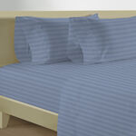 Ambra 400TC cotton fitted sheet 180*200, sky blue image number 0