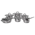 Alberto 12Pcs Stainless Steel Cookware Set image number 0