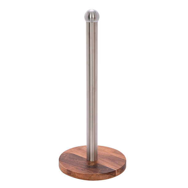 Alberto Paper Towel Holder With Wooden Base image number 0