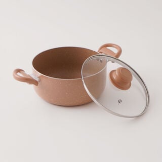 Pentola 12Pcs Granite Nonstick Cookware Set, Brown