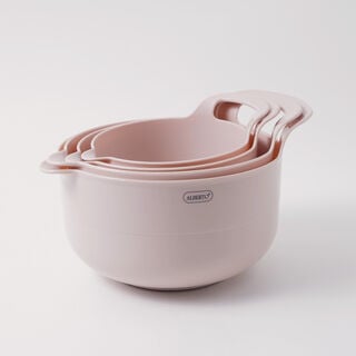 Alberto 4pcs polyproplene mixing bowls set 26.2*20.5*15.5cm