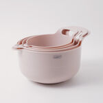 Alberto 4pcs polyproplene mixing bowls set 26.2*20.5*15.5cm image number 0